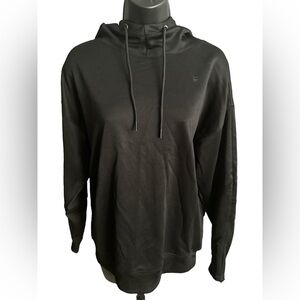 G-STAR Women’s Solid Black Hooded Sweatshirt